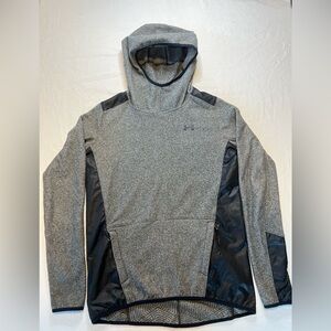 Under Armour Gray and Black Performance Sweatshirt Small
